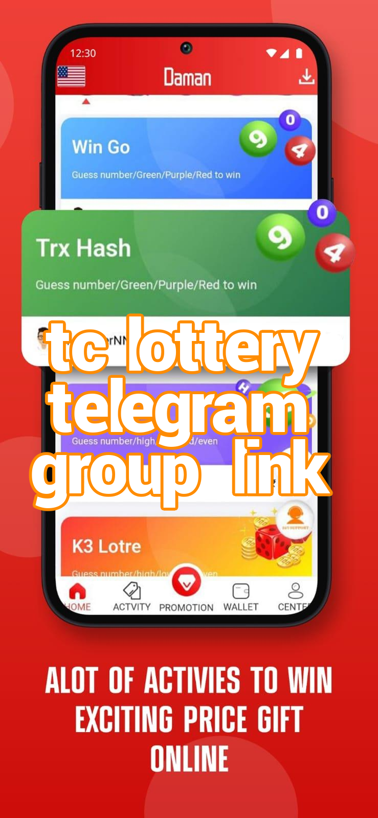 tc lottery telegram group link Screenshots